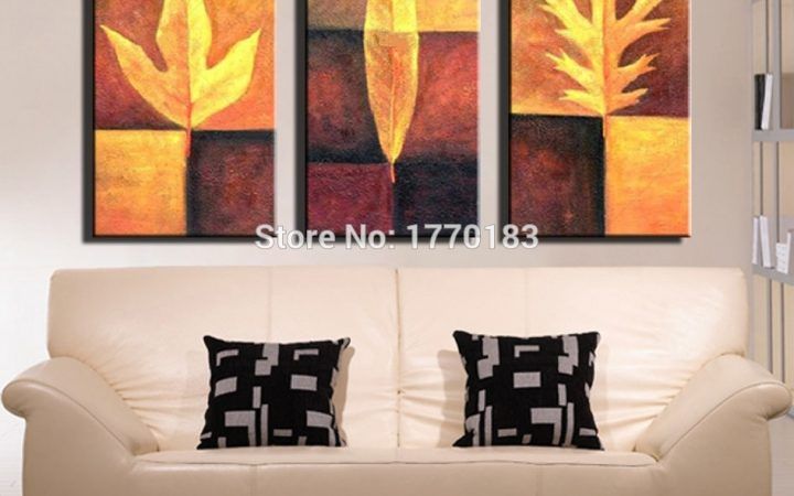 20 Best Ideas Abstract Leaves Wall Art