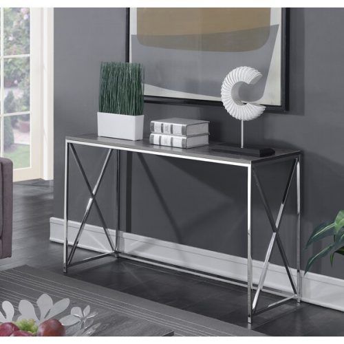 Square Modern Console Tables (Photo 11 of 20)