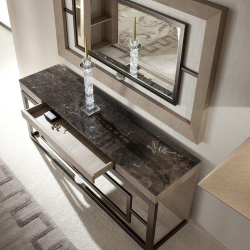 Square Modern Console Tables (Photo 10 of 20)
