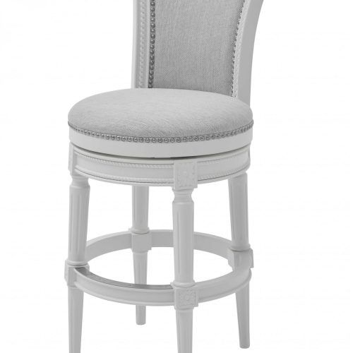 White Washed Wood Accent Stools (Photo 12 of 20)