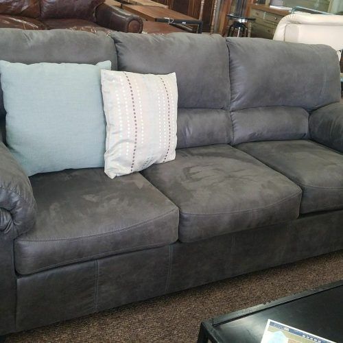 Dark Grey Polyester Sofa Couches (Photo 3 of 20)