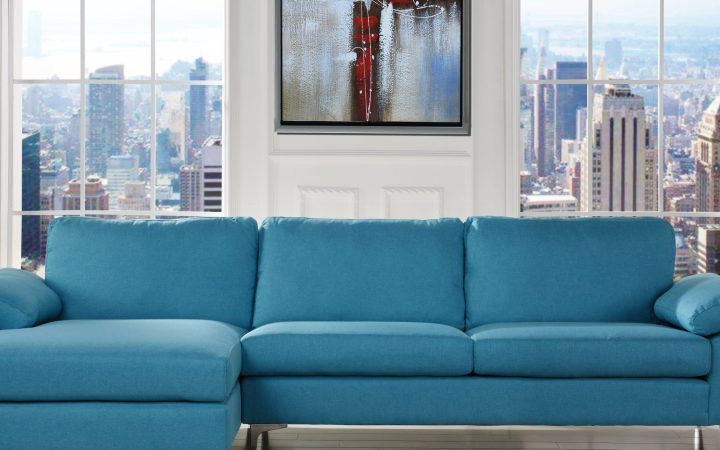 20 Best Collection of Modern Blue Linen Sofas