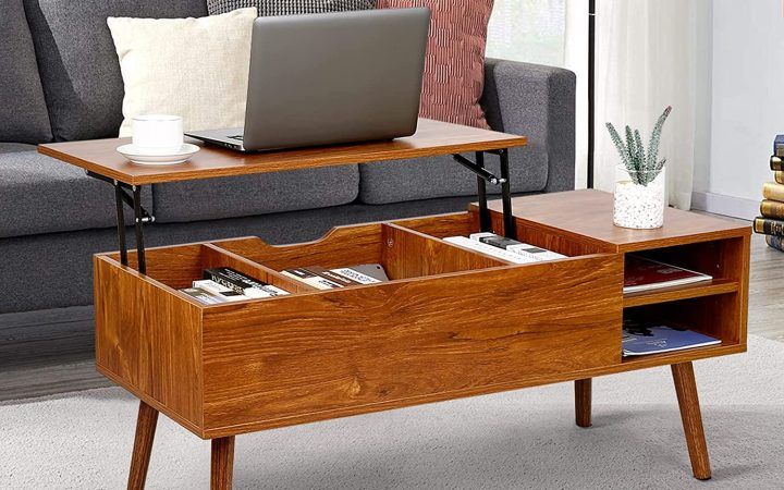 20 Collection of Lift Top Coffee Tables with Hidden Storage Compartments