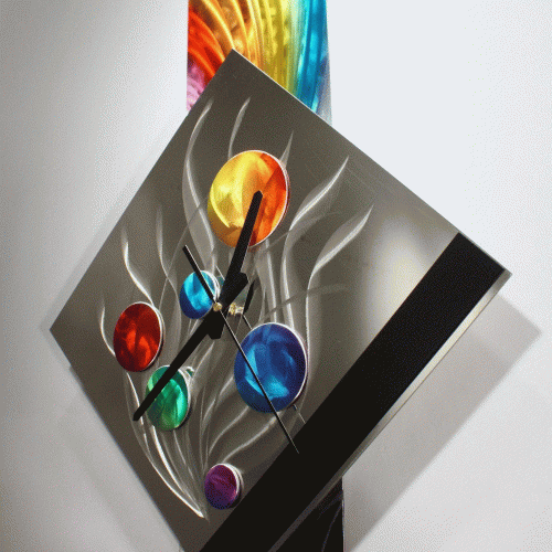 Abstract Metal Wall Art Painting (Photo 20 of 20)