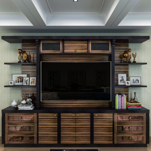 Entertainment Center With Storage Cabinet (Photo 9 of 20)