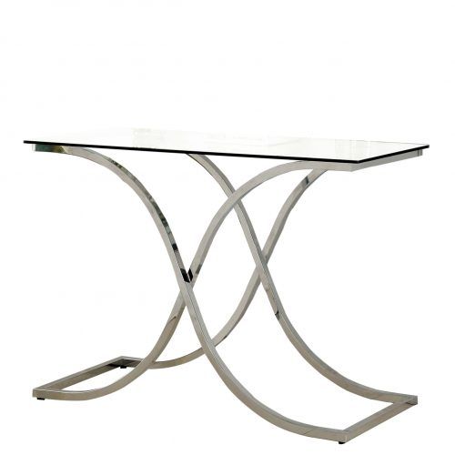 Antique Silver Aluminum Console Tables (Photo 8 of 20)
