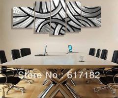 20 Best Ideas Black and White Metal Wall Art