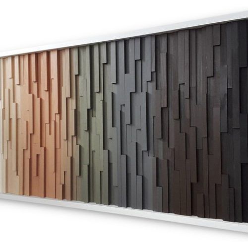 Abstract Modern Wood Wall Art (Photo 12 of 20)