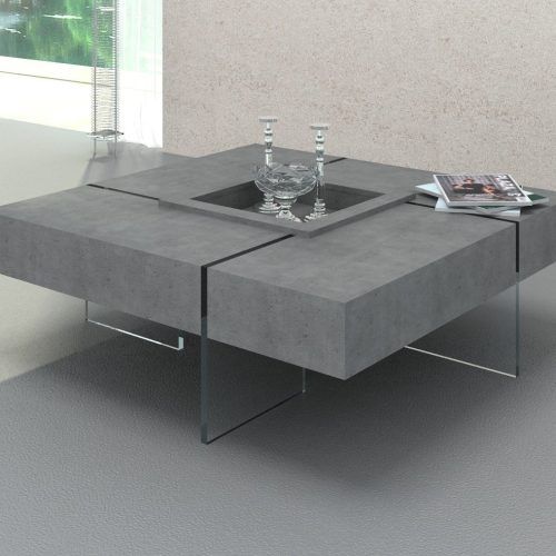 Modern Concrete Coffee Tables (Photo 3 of 20)