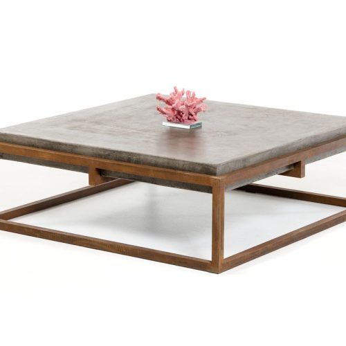 Modern Concrete Coffee Tables (Photo 15 of 20)