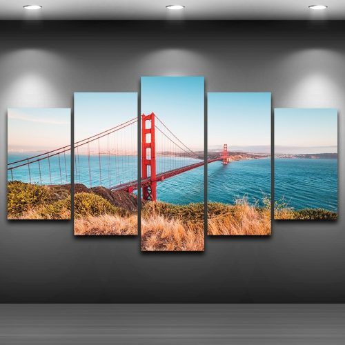 Golden Gate Bridge Canvas Wall Art (Photo 6 of 15)