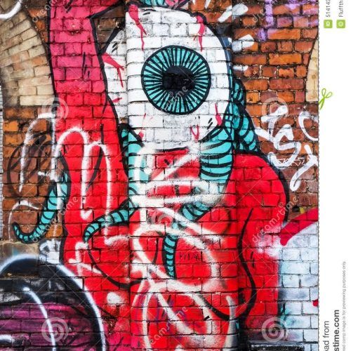 Abstract Graffiti Wall Art (Photo 4 of 20)