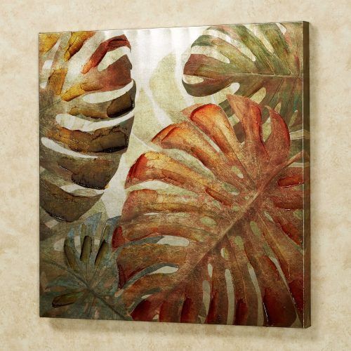 Leaves Canvas Wall Art (Photo 15 of 15)