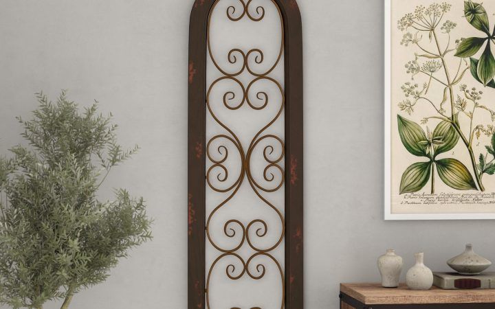 20 Collection of Brown Wood and Metal Wall Decor