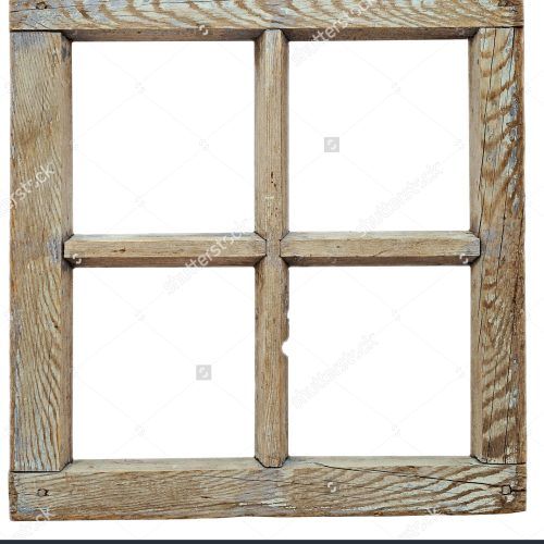 Old Rustic Barn Window Frame (Photo 7 of 20)