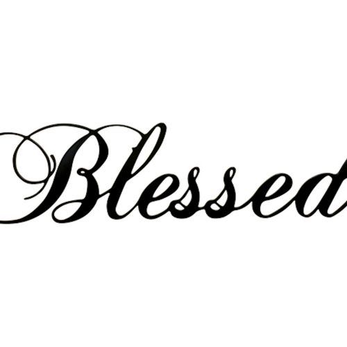 Blessed Steel Wall Decor (Photo 1 of 20)