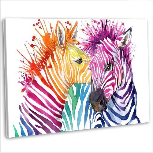 Zebra Canvas Wall Art (Photo 17 of 20)