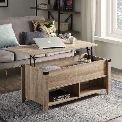 Coffee Tables With Open Storage Shelves (Photo 1 of 20)