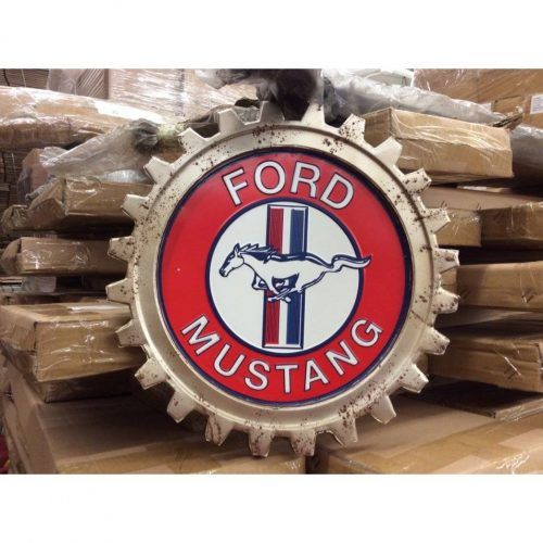 Ford Mustang Metal Wall Art (Photo 8 of 20)