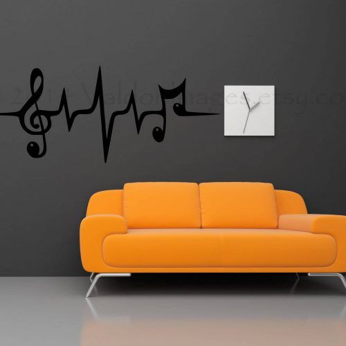 Music Note Art For Walls (Photo 2 of 25)