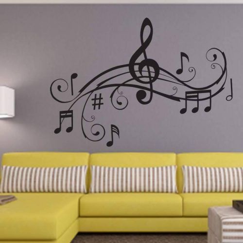 Music Note Art For Walls (Photo 21 of 25)