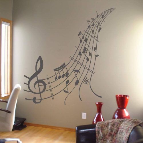Music Note Wall Art (Photo 14 of 20)