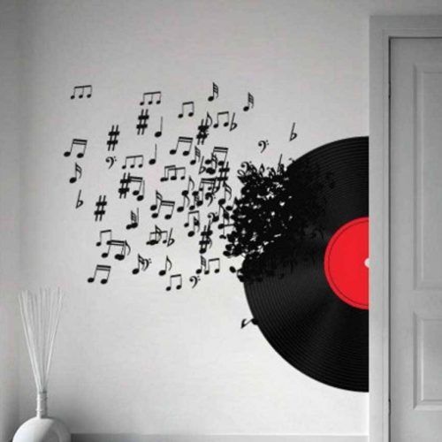 Music Note Art For Walls (Photo 23 of 25)