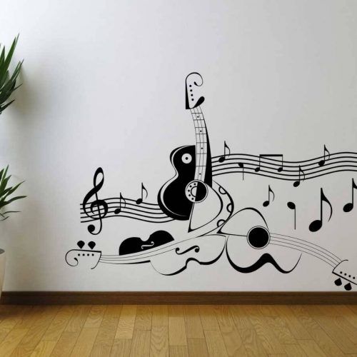 Music Themed Wall Art (Photo 3 of 25)