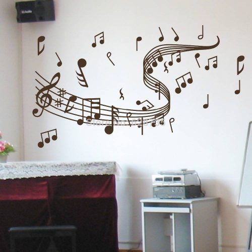 Music Note Wall Art (Photo 20 of 20)