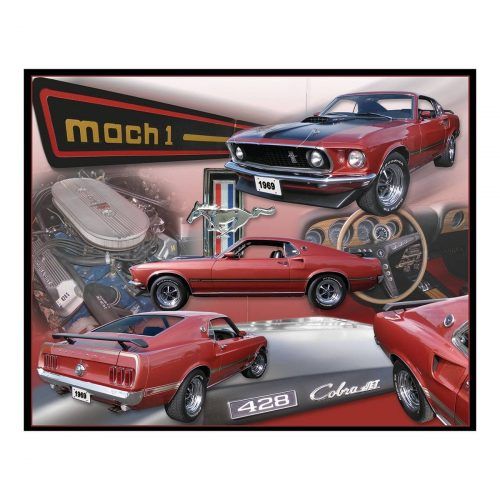 Ford Mustang Metal Wall Art (Photo 14 of 20)