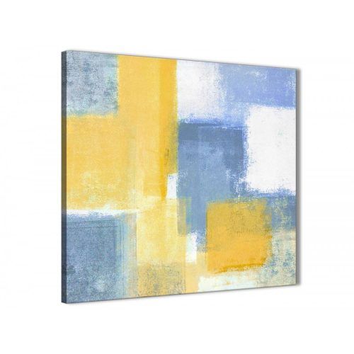 Yellow And Blue Wall Art (Photo 10 of 20)