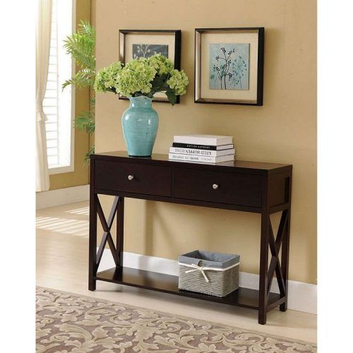 Dark Brown Console Tables (Photo 8 of 20)