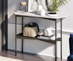 20 Collection of Black Metal Console Tables