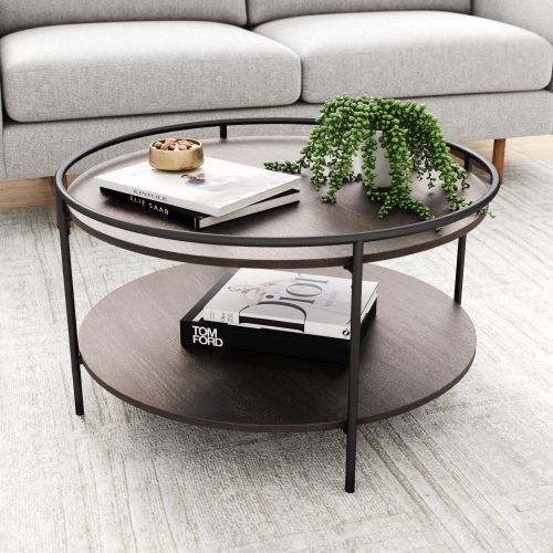 Full Black Round Coffee Tables (Photo 17 of 20)