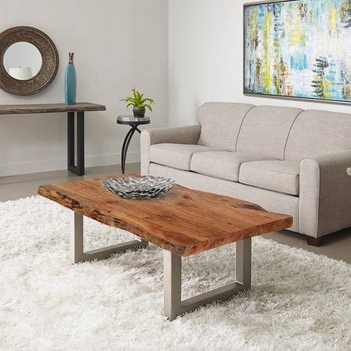 Acacia Wood Coffee Tables (Photo 1 of 20)