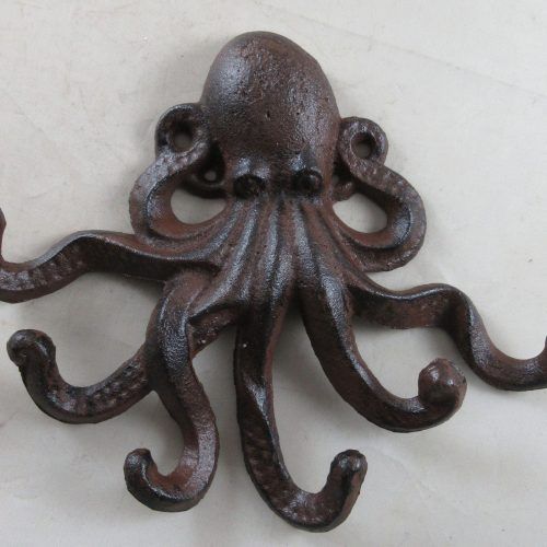 Octopus Metal Wall Sculptures (Photo 1 of 20)