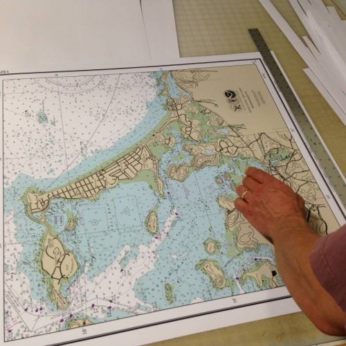 Nautical Map Wall Art (Photo 3 of 20)