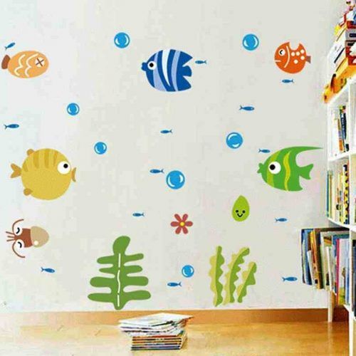 Fish Decals For Bathroom (Photo 28 of 30)