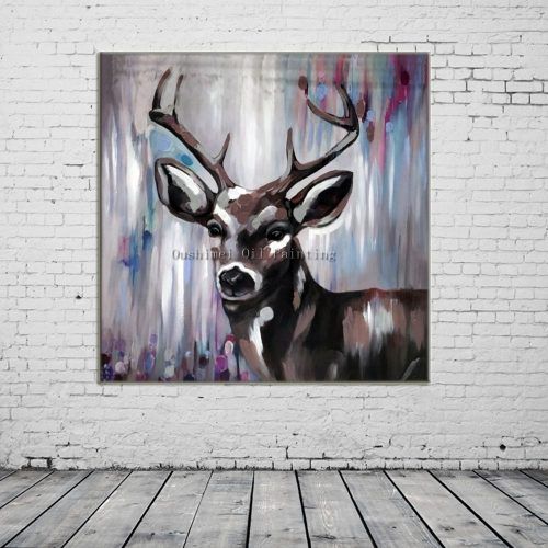 Abstract Deer Wall Art (Photo 10 of 20)