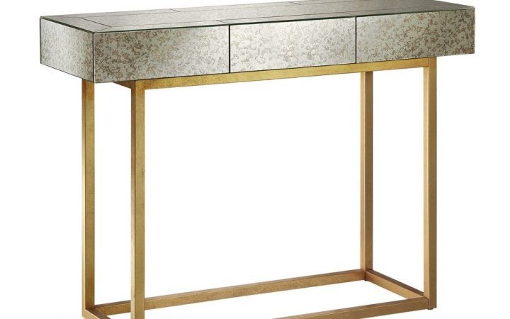 20 Best Collection of Glass and Gold Console Tables