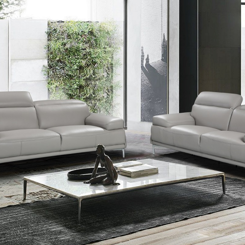 Modern Light Grey Loveseat Sofas (Photo 1 of 20)