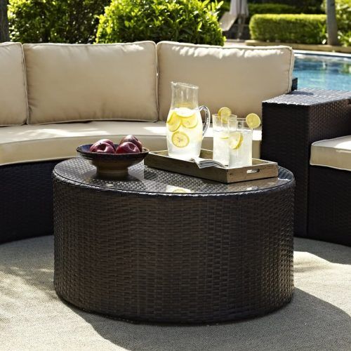 Outdoor Half-Round Coffee Tables (Photo 13 of 20)
