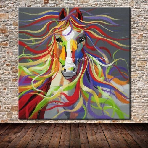 Abstract Horse Wall Art (Photo 9 of 20)
