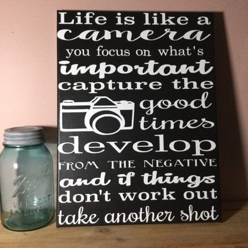 Canvas Wall Art Quotes (Photo 11 of 15)