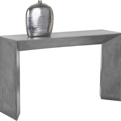 Gray And Black Console Tables (Photo 20 of 20)