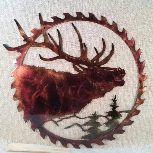 Elk Metal Wall Art (Photo 18 of 20)