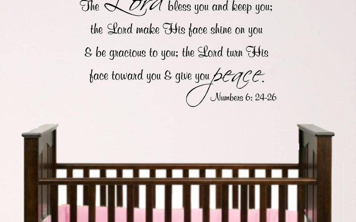 25 Collection of Nursery Bible Verses Wall Decals