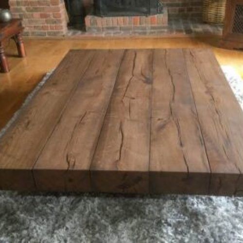 Rustic Oak And Black Coffee Tables (Photo 19 of 20)
