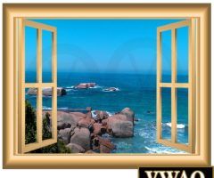 15 Inspirations Window Frame Wall Art
