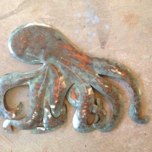 Octopus Metal Wall Sculptures (Photo 8 of 20)